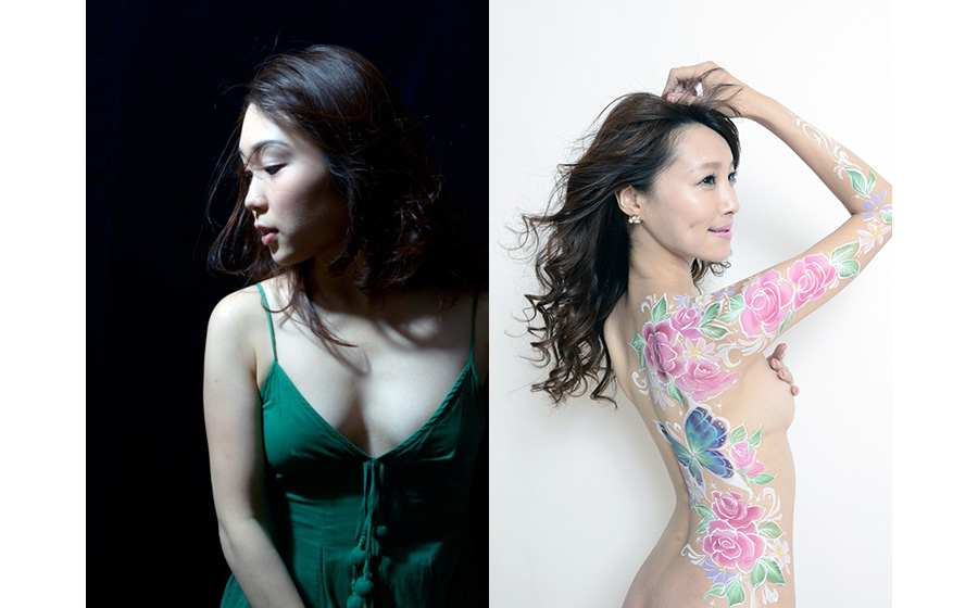 マタニティフォト、マタニティヌード