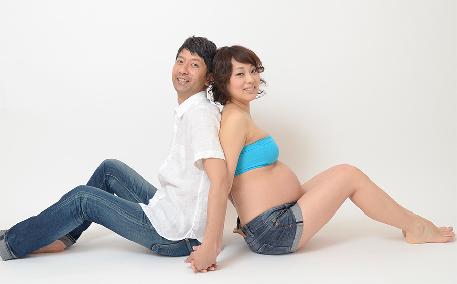 マタニティフォト、マタニティヌード